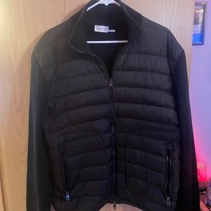 Moncler wool sleeved mens jacket size m